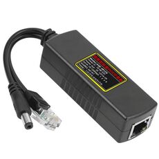 POE-4812G Splitter POE IEEE 802.3AF Standard Uscita 12V Ingresso 48V per sistema di sicurezza telecamera IP CCTV