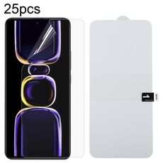 Per Xiaomi Redmi K70 25 pezzi di protezione per schermo intero Pellicola idrogel antideflagrante
