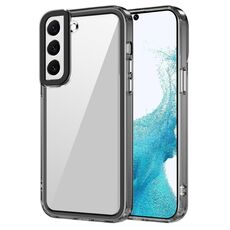 Per Samsung Galaxy S22+ 5G Custodia per telefono antiurto in acrilico trasparente + TPU (nero trasparente)