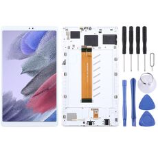 Per Samsung Galaxy Tab A7 Lite SM-T220 WiFi Edition Schermo LCD originale digitalizzatore assemblaggio completo con cornice (bianco)