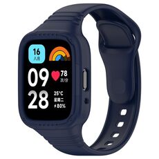 Per Redmi Watch 3 cinturino in silicone attivo integrato completamente chiuso (blu inchiostro)