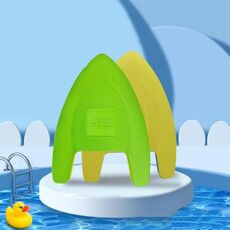 Tavola galleggiante per nuoto in EVA Aiuti per la pratica del nuoto per bambini (verde giallo)