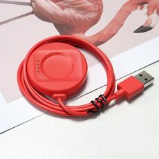 Per OPPO Watch 2 Watch Cavo di ricarica per caricabatterie magnetico con porta USB (rosso)