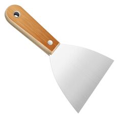 Strumenti per pittura con spatola per pulizia spatola per mastice con finitura a specchio in acciaio inossidabile da 6 pollici