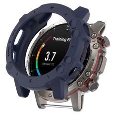 Per custodia protettiva per orologio Amazfit Falcon Armor Hollow (blu notte)