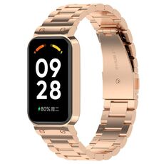 Per cinturino in acciaio a tre sfere Redmi Band 2 (oro rosa)