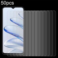 Per Honor 70 Lite 50pz 0.26mm 9H 2.5D Pellicola in vetro temperato