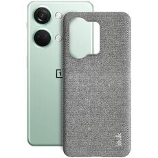 Per OnePlus Ace 2V / Nord 3 5G serie imak Ruiyi Texture in tessuto PU + custodia per telefono PC (grigio chiaro)