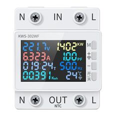 KWS-302WF Misuratore di tensione e corrente con display digitale CA multifunzionale da 170-270 V