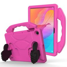 Custodia per tablet antiurto EVA con staffa per pollice per Honor Pad X8 10.1 (rosa rossa)
