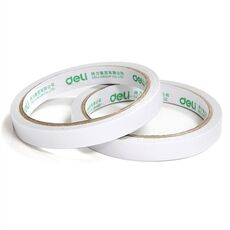Nastro biadesivo resistente e adesivo biadesivo Deli ad alta adesività / rotolo da 24 mm