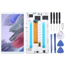 Per Samsung Galaxy Tab A7 Lite SM-T225 LTE Edition Schermo LCD originale digitalizzatore assemblaggio completo con cornice (bianco)