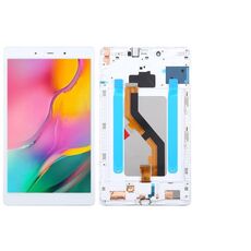 Per Samsung Galaxy Tab A 8.0 2019 SM-T295 LTE Edition Schermo LCD originale digitalizzatore assemblaggio completo con cornice (bianco)
