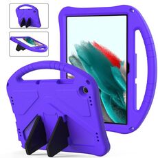 Per Samsung Galaxy Tab A9+ Custodia tablet antiurto EVA con supporto (viola)