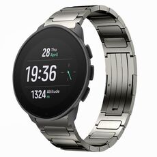 Per cinturino dell'orologio in lega di titanio a forma di I SUUNTO 9 Peak Pro da 22 mm (grigio)