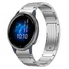 Per cinturino per orologio in lega di titanio a forma di I Garmin Venu 2 da 22 mm (argento)