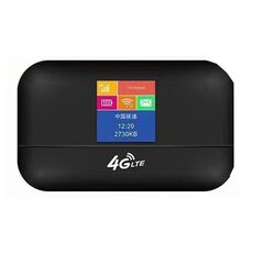 Router SIM per scheda WIFI mobile con terminale portatile per auto con display LCD LT600 4G LTE