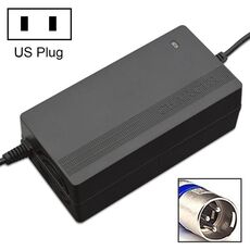 24V 12AH SUER Batteria elettromobile Carrello per auto Tosaerba Sedia a rotelle Tagliasiepi Caricabatterie al piombo, Spina USA(Canon Head)