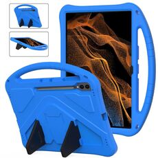 Custodia per tablet antiurto EVA Ultra EVA con supporto per Samsung Galaxy Tab S8 (blu)