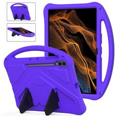 Custodia per tablet antiurto EVA Ultra EVA con supporto per Samsung Galaxy Tab S8 (viola)