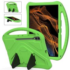 Custodia per tablet antiurto EVA Ultra EVA con supporto per Samsung Galaxy Tab S8 (verde)