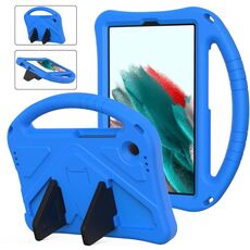 Per Samsung Galaxy Tab A9 8.0 2023 Custodia tablet antiurto EVA con supporto (blu)