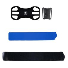 Cinturino da polso con braccio girevole rimovibile 2 in 1 a quattro zampe per telefoni da 4,5-6,5 pollici (blu)