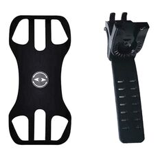 Porta cellulare rimovibile per bicicletta per telefoni da 4,5-7 pollici, specifica: quattro artigli neri