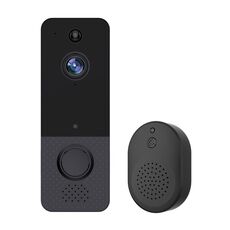 T8 720P Wireless Wifi Videocitofono remoto Campanello Citofono Visione notturna a infrarossi Riconoscimento AI Campanello, Specifiche: Senza batteria