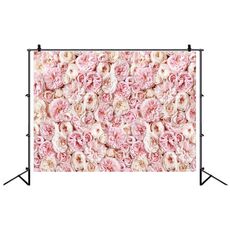 Fondale fotografico festivo da 2,1 x 1,5 m, tessuto da appendere alla parete con fiori nuziali 3D, stile: C-1856