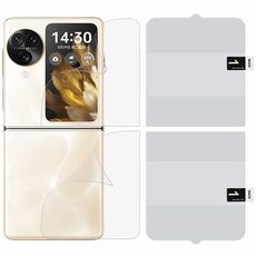 Per OPPO Find N3 Flip Protezione posteriore a schermo intero Pellicola idrogel antideflagrante