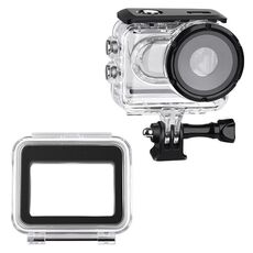 Per custodia impermeabile subacquea Insta360 GO 3 con cover posteriore touch
