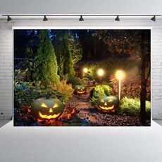1,25x0,8 m Sfondo fotografico per feste di festa Panno per appendere decorazioni di Halloween, stile: C-1251