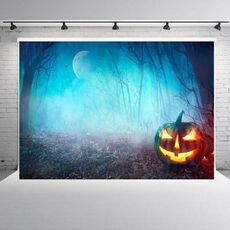 1,25x0,8 m Sfondo fotografico per feste di festa Panno per appendere decorazioni di Halloween, stile: WS-153