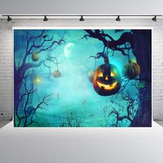 1,25x0,8 m Sfondo fotografico per feste di festa Panno per appendere decorazioni di Halloween, stile: WS-154