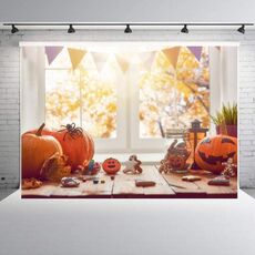1,25x0,8 m Sfondo fotografico per feste di festa Panno per appendere decorazioni di Halloween, stile: C-1265