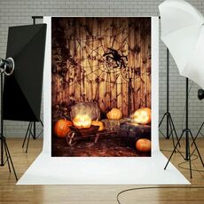 1,25x0,8 m Sfondo fotografico per feste di festa Panno per appendere decorazioni di Halloween, stile: C-1269