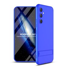 Per Samsung Galaxy S23 FE 5G GKK Custodia per PC con giunzione a tre stadi a copertura totale (blu)