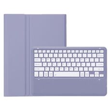 Per Honor MagicPad 13 AH16 Custodia in pelle per tablet con tastiera Bluetooth ultrasottile staccabile in TPU (viola)