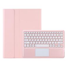 Per Honor MagicPad 13 AH16-A Custodia in pelle per tablet con tastiera Bluetooth ultrasottile staccabile in TPU con touchpad (rosa)