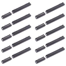 Per Samsung Galaxy S22+ 5G SM-S906 10 pezzi Pulsante di accensione + Pulsante di controllo volume (Nero)