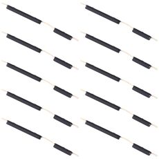 Per Samsung Galaxy A11 SM-A115 10 pezzi pulsante di accensione + pulsante di controllo volume (nero)