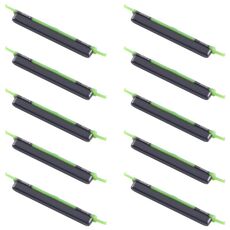 Per Samsung Galaxy A23 SM-A235 10 pezzi pulsante di accensione + pulsante di controllo volume (nero)