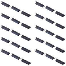Per Samsung Galaxy J6+ SM-J610 10 pezzi Pulsante di accensione + Pulsante di controllo volume (Nero)