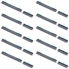 Per Samsung Galaxy S20 Ultra SM-G988 10 pezzi Pulsante di accensione + Pulsante di controllo volume (grigio)