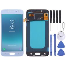 Schermo LCD in materiale OLED e digitalizzatore assemblaggio completo per Samsung Galaxy J2 Pro 2018 SM-J250 (blu)