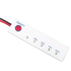 Tabellone indicatore di potenza della batteria al litio Scheda indicatore fosfato di ferro, specifica: batteria al litio 2S 8,4 V