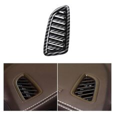 Per Mercedes-Benz GLC W253 2016-2022 Cruscotto dell'auto Piccola uscita dell'aria Presa dell'aria condizionata 2536803802, Stile: Lato sinistro (fibra di carbonio)