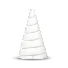 Maschera portatile per antenna in filo di rame da giardinaggio di piccole dimensioni 6,2 x 3,5 cm Maschera per avvolgere la bobina per l'orticoltura