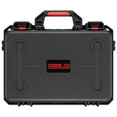 Per DJI Mini 4 Pro STARTRC Drone Kit Scatola di immagazzinaggio valigia ABS impermeabile (nero rosso)